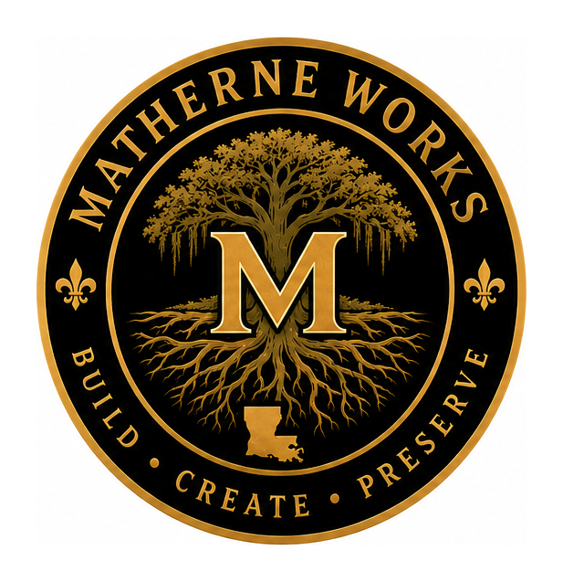 Matherne Works seal